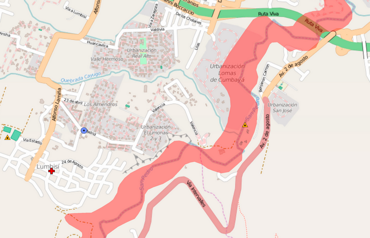 OSM pro veřejnost s infomacemi o rozšiřování lávy