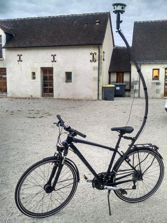 Bicicleta para mapear de Stéphane Péneau